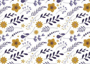 花卉图案背景纹理