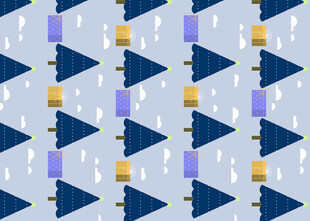 几何图案拼接的装饰背景