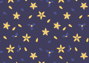 深蓝色背景星星图案