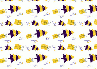 热带鱼图案背景