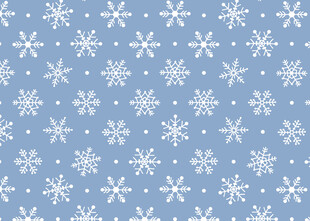 浅蓝色雪花图案背景