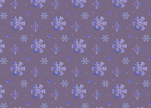 紫色雪花图案背景纹理