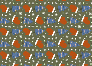 多彩几何图案布料纹理