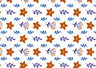 星星藤蔓图案背景纹理