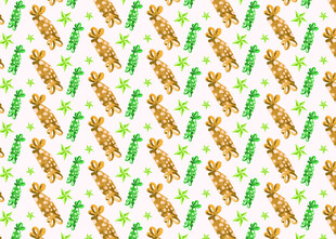 多彩糖果图案无缝背景