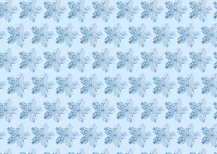 浅蓝色雪花图案背景