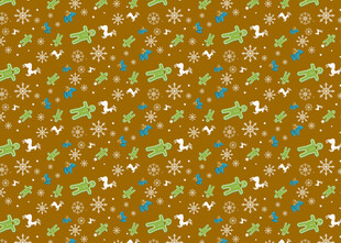 复古风多彩几何图案背景