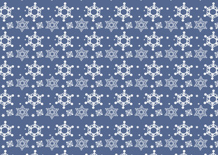 蓝白雪花无缝图案纹理