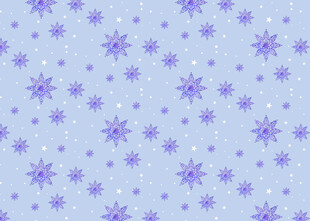 淡紫色雪花图案背景