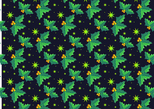 圣诞冬青图案背景纹理