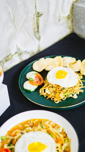 美味双拼蛋炒饭