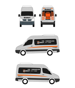 雷达车喷涂效果