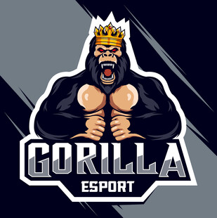 王者大猩猩电竞标志