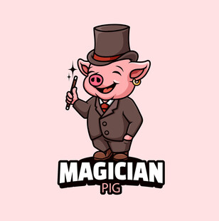魔法小猪魔术师