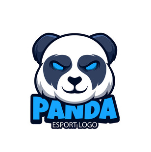 熊猫主题创意标志设计