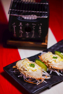 美味蟹黄粉丝拼盘