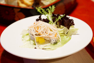 精致凉拌沙拉面