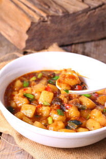 美味米豆腐烧皮蛋