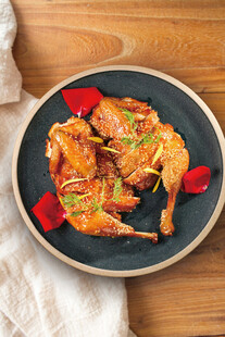 香辣烤鸡