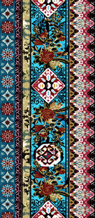 民族风几何图案织物纹理