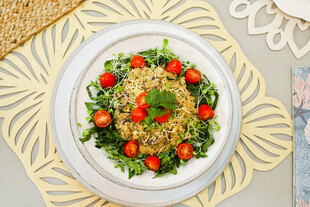 美味蔬菜藜麦沙拉