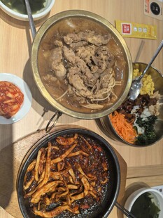 韩式烤肉美食组合