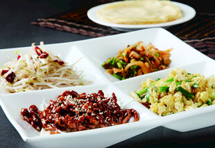 多样美味中式菜肴拼盘