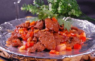 锡纸番茄炒牛肉