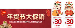 年货节代金券