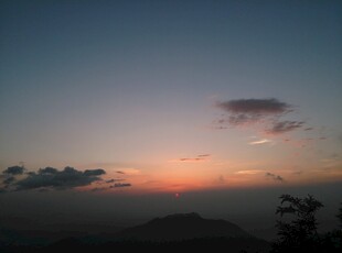 日落时分的天边美景