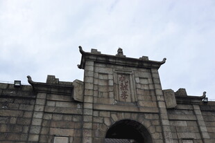 衡山中式古建筑大门