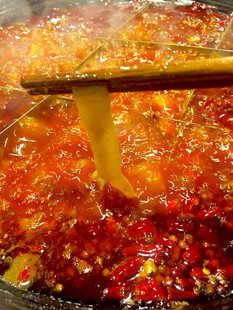 麻辣鲜香的诱人火锅食材