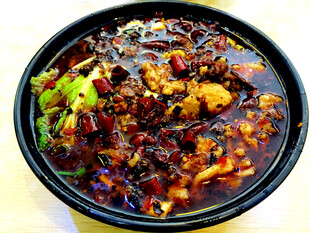 香辣过瘾的美味水煮肉片