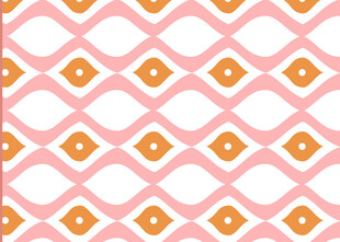 粉色几何图案无缝背景