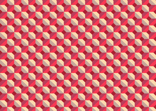红色格子图案背景
