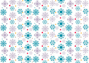 雪花图案背景纹理素材