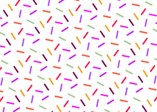 多彩几何线条无缝图案