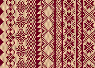 民族风几何图案纹理集合