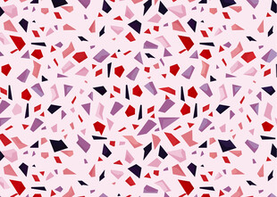 多彩几何碎片图案背景