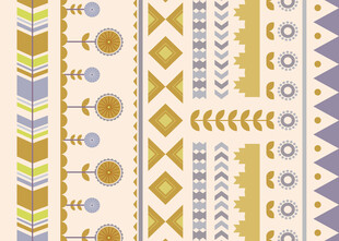 几何民族风图案背景纹理