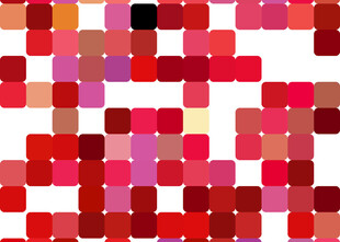 多彩方块图案背景