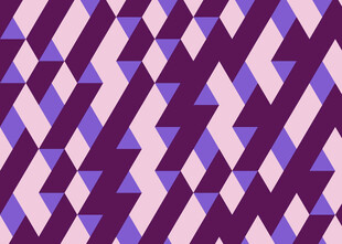 几何图案背景的多彩三角形