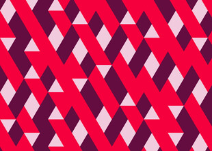 几何图案红色系纹理背景