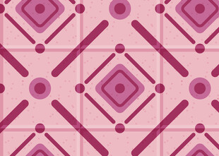 粉色几何图案无缝背景