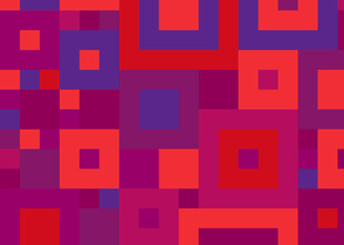 多彩几何方块图案背景