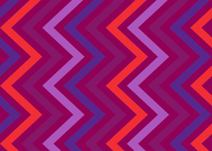 紫橙相间锯齿形几何图案