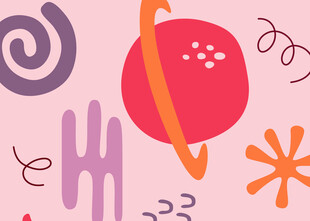 抽象几何图案艺术设计