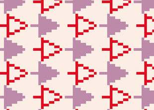 几何图案像素风背景图