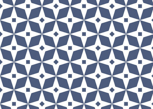 蓝白几何圆形无缝图案