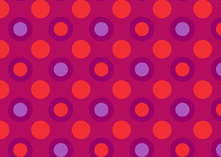 多彩圆点图案背景